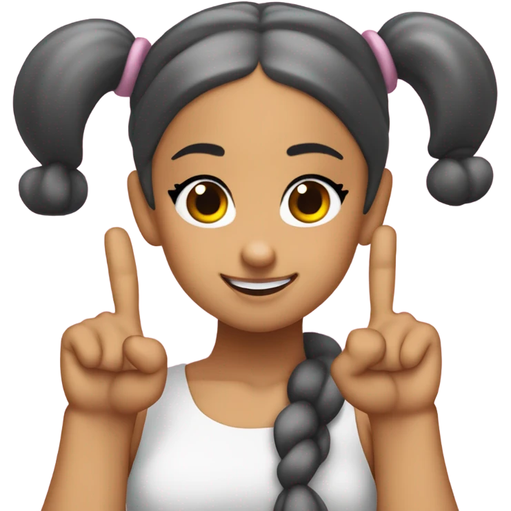 ariana grande positions era sticking up the 2 middle fingers  emoji