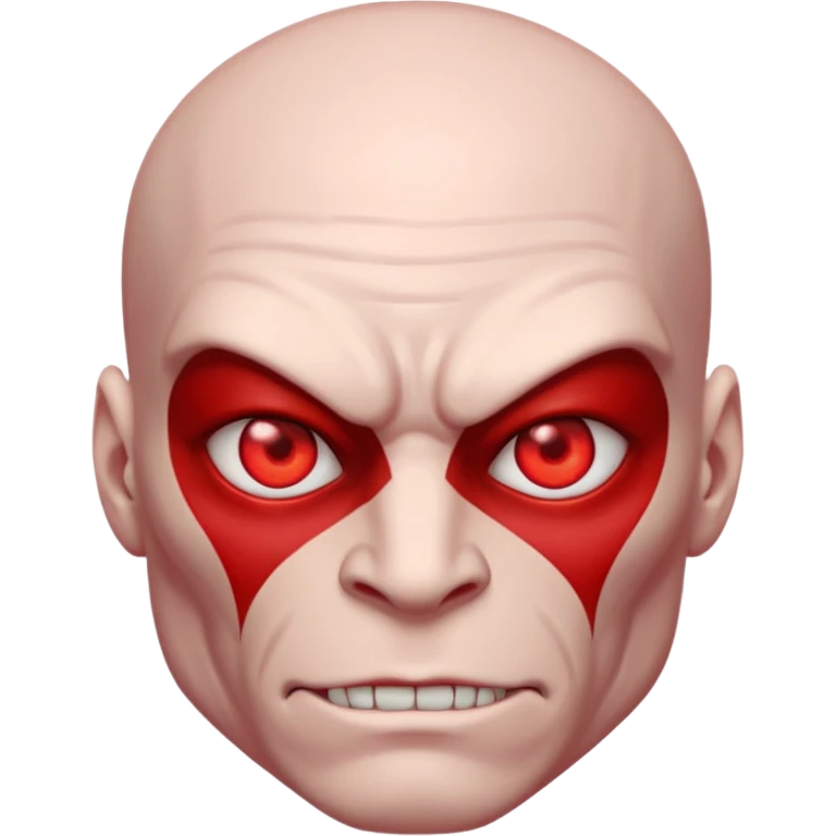 red mutant human emoji