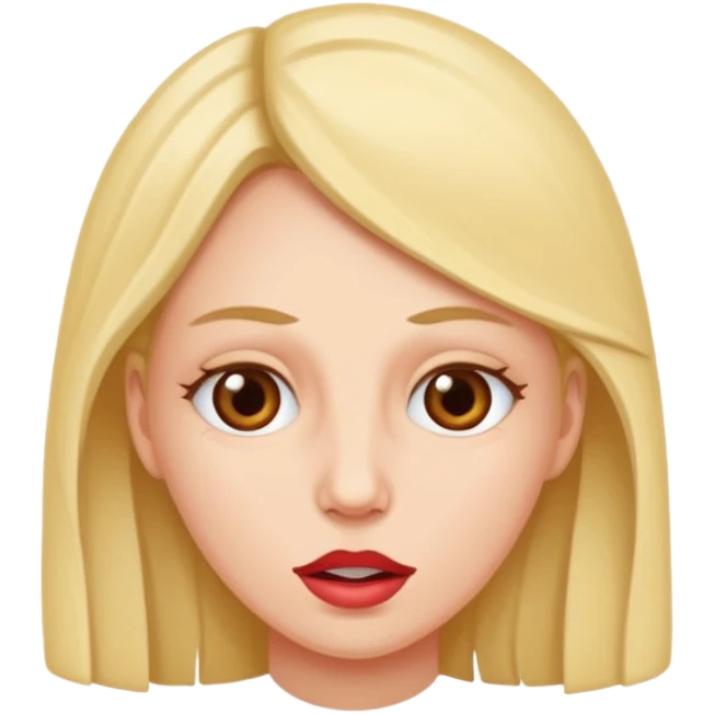 naked woman showing her cervix emoji