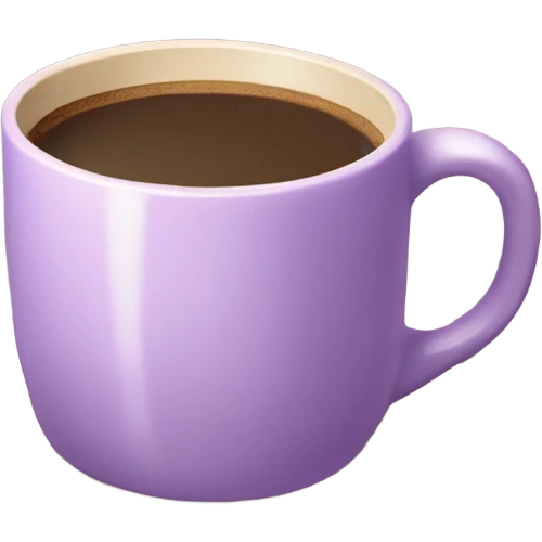 light purple cup of coffee, standing on a beige open Book, aesthetic, cozy  emoji