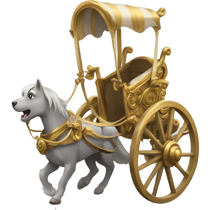 animated chariot emoji