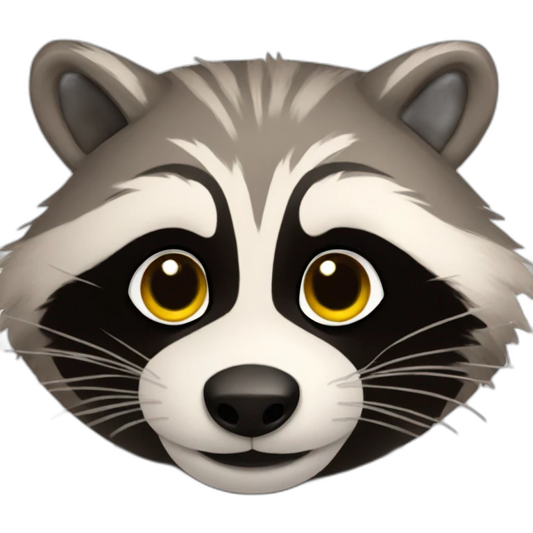 Racoon emoji