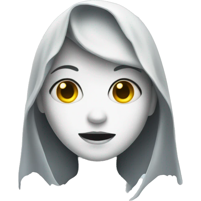 ghost girl emoji