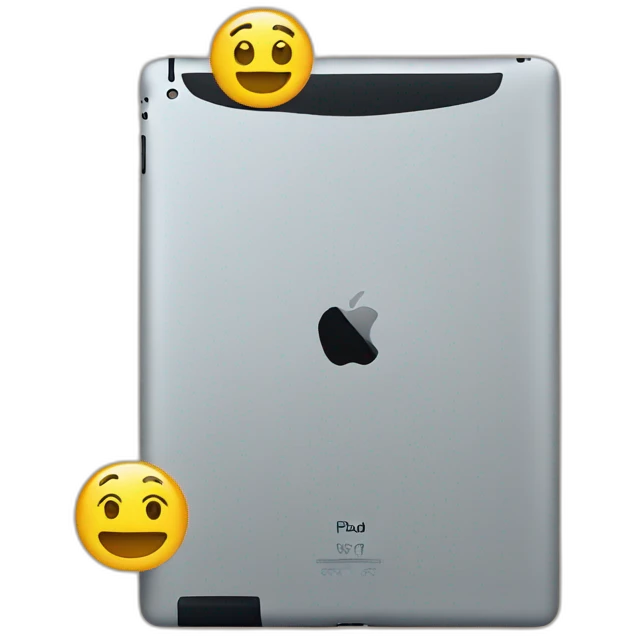 ipad and love emoji