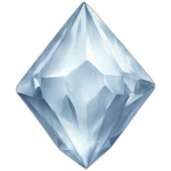 white crystal emoji