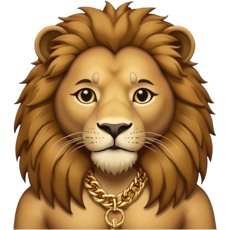 Lion rapper emoji