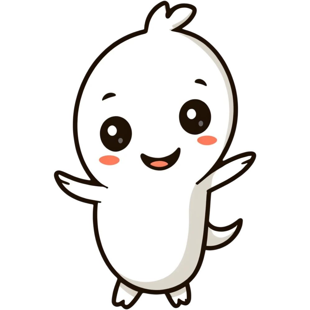 happy character celebrating emoji