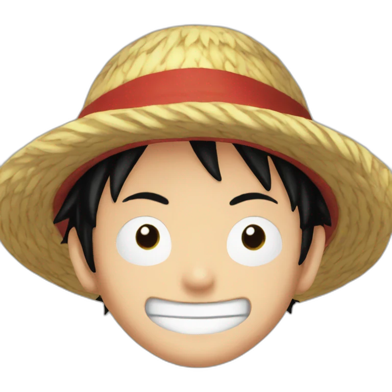 Luffy emoji