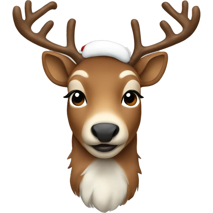 Christmas Reindeer emoji