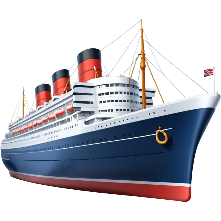 Queen Mary SHIP emoji