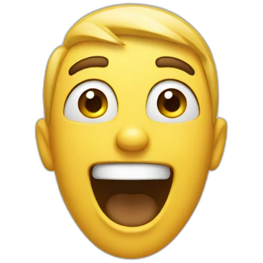 excited face emoji