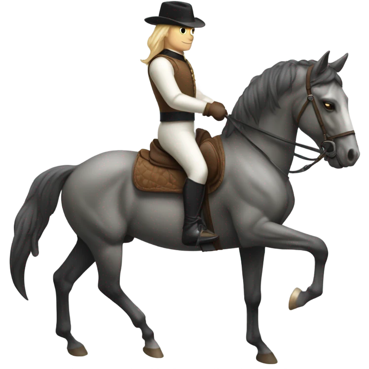 Horseback riding  emoji