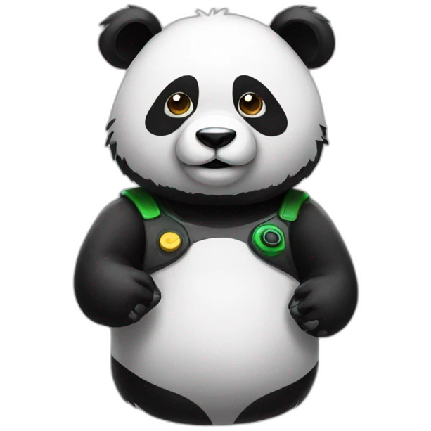 gamer panda emoji