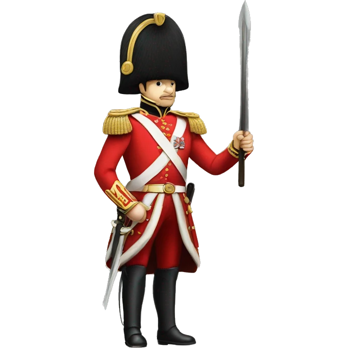 Royal guards of great britain  emoji