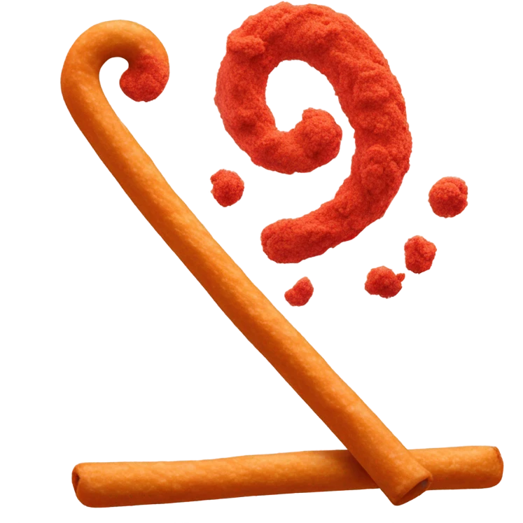 Hot Cheeto  emoji
