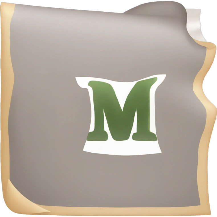 letters M and R emoji