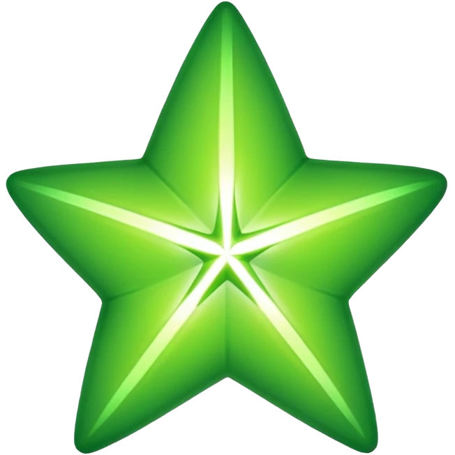 green star emoji