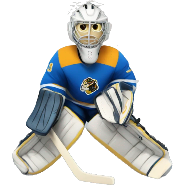 hockey goalie  emoji