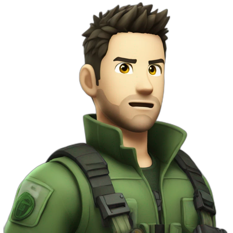 Chris redfield emoji