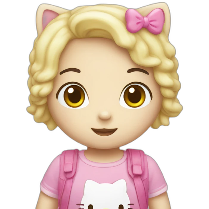 Hello kitty  emoji