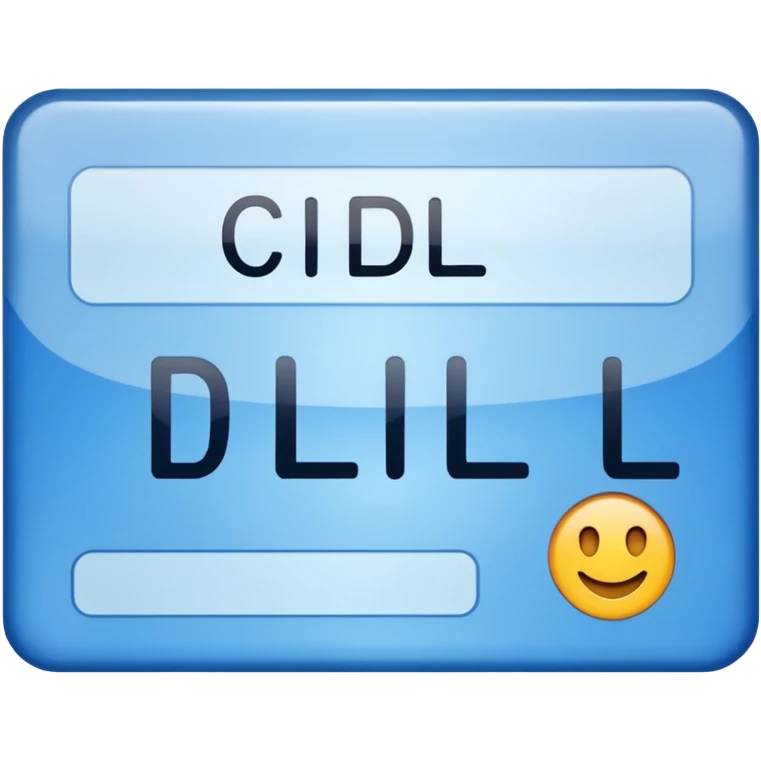 CDL license emoji