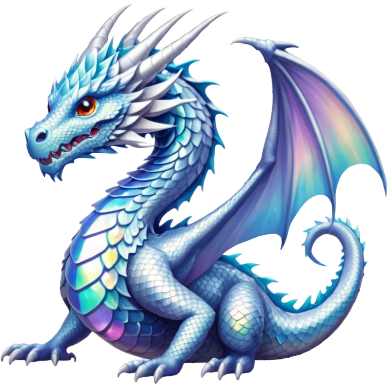 white dragon emoji