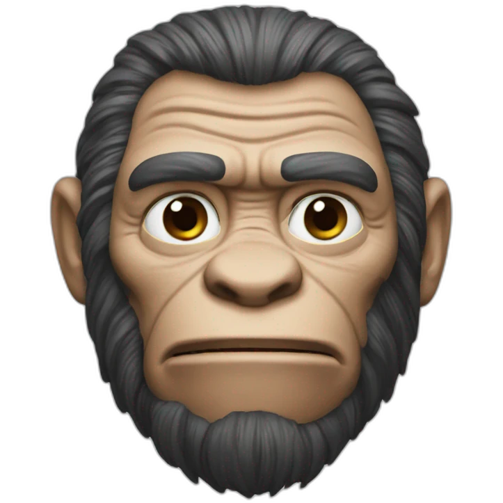 Cornelius planet of the apes face emoji