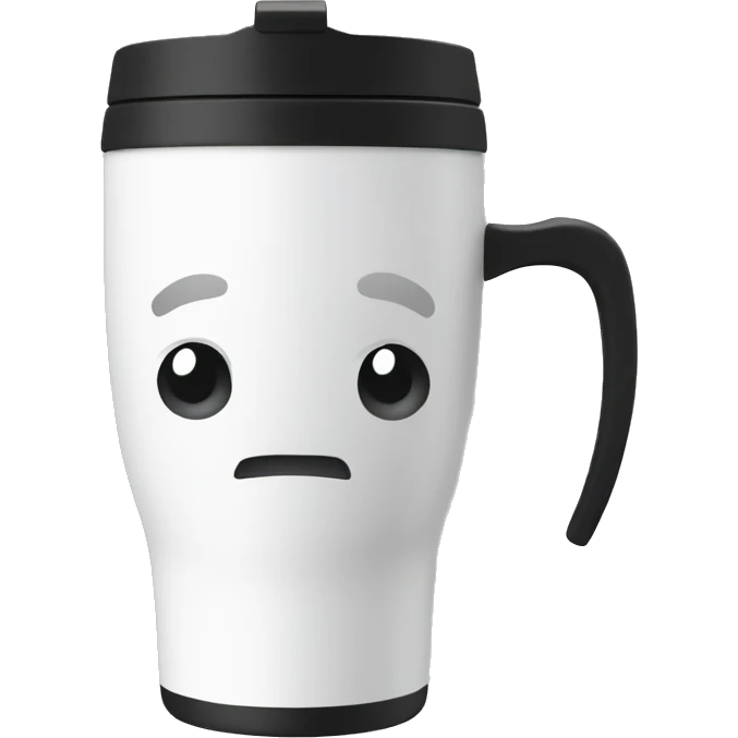 Tumbler with handle emoji