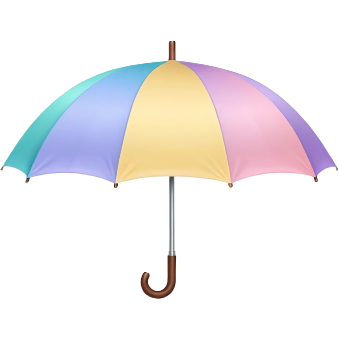 pastel umbrella emoji