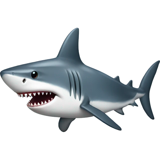 Shark with human feet emoji