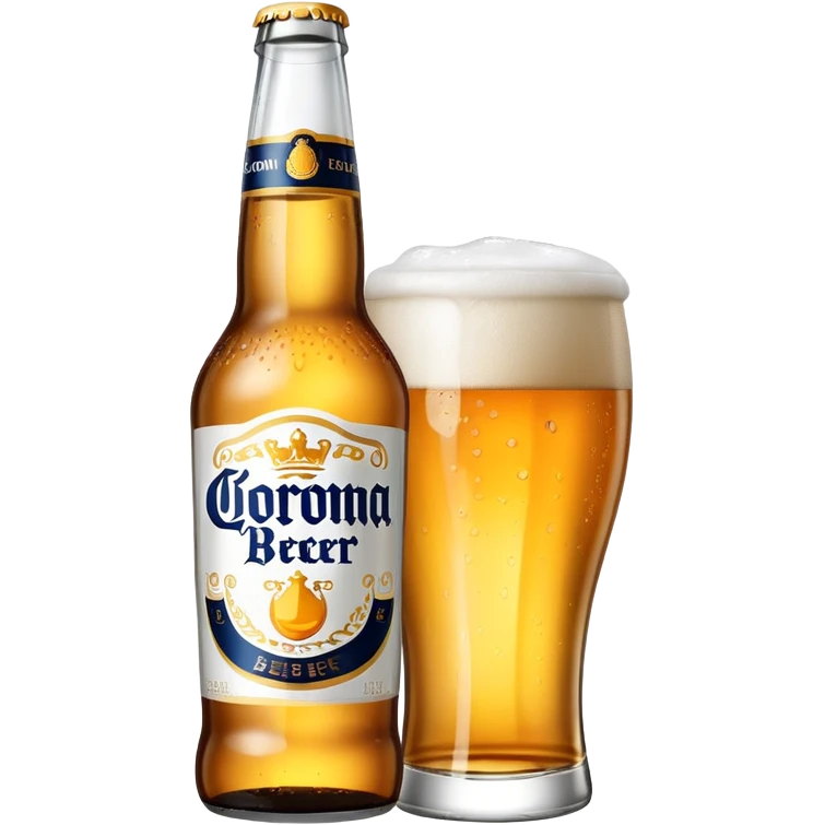 Corona beer bottle emoji