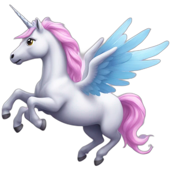 Flying unicorn  emoji