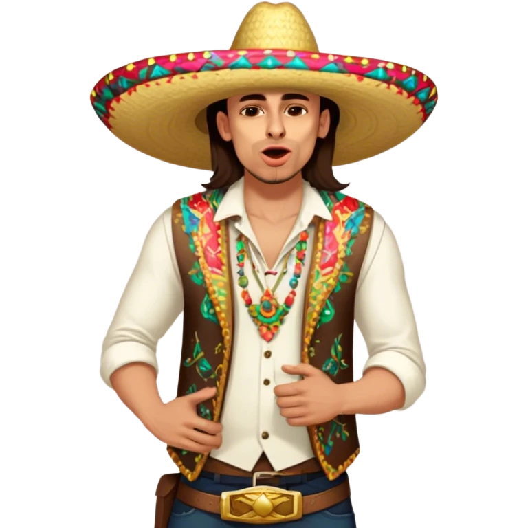 Fiestero with Sombrero emoji