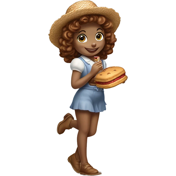 Little Debbie (Snack Cakes): Iconic-style Candid Likeness Pop Culture Character

A young girl with a friendly smile and a straw hat, Little Debbie embodies sweetness, warmth, and the comfort of snack time. emoji