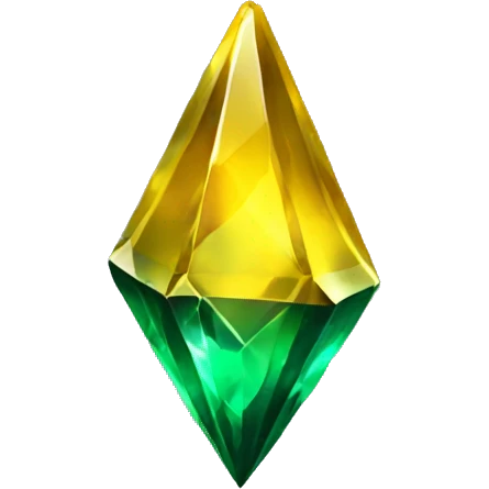 yellow emerald shard emoji