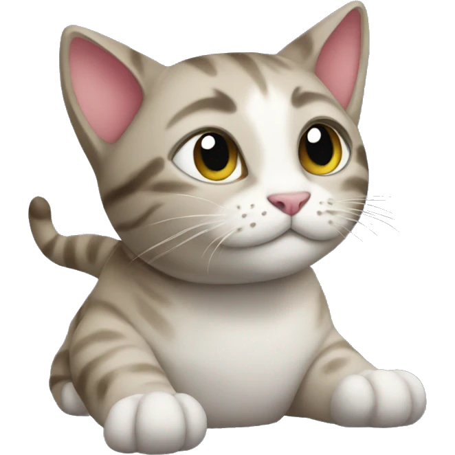 Cat in crocs emoji
