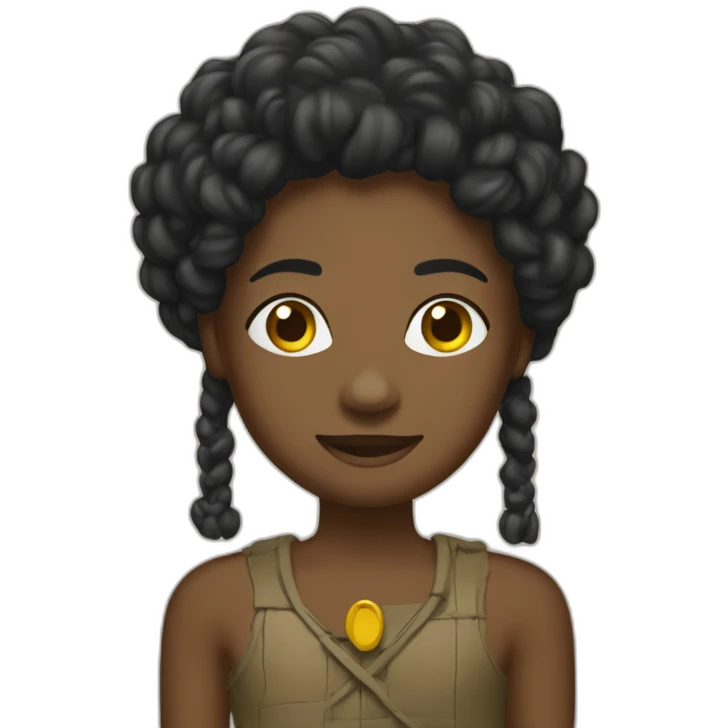 Métisse camerounais avec locks emoji