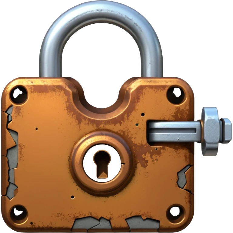 candado roto emoji