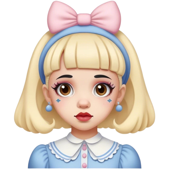 Make the singer Melanie Martinez emoji