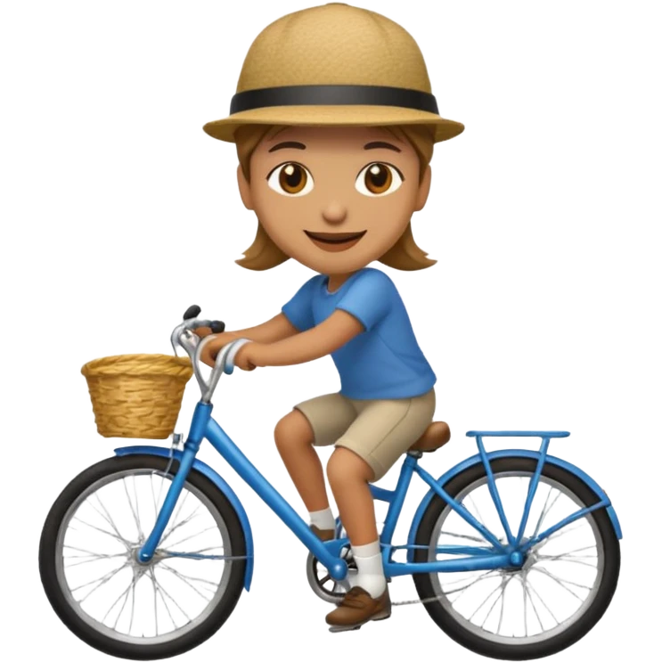 Make emoji of scout on bike emoji