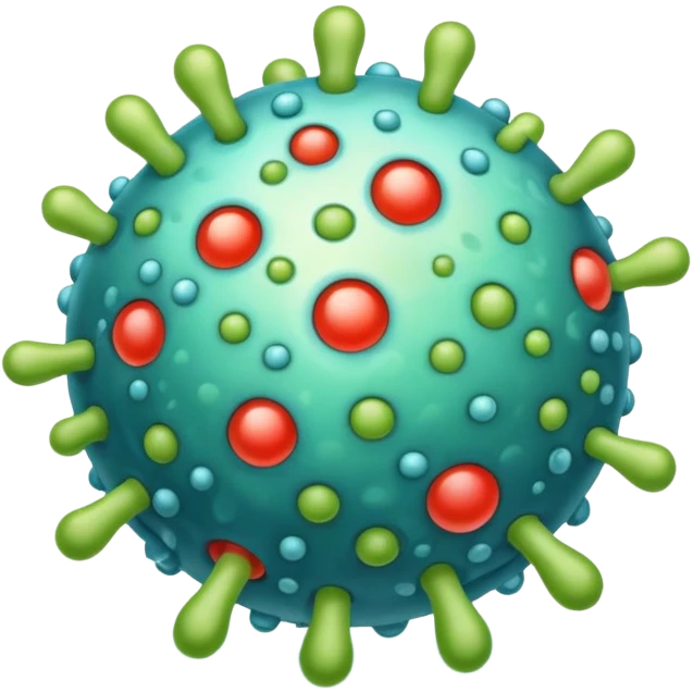 bacteria and virus emoji