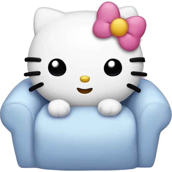 Cozy hello kitty emoji