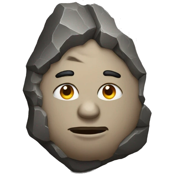 rock with raised eyebrows emoji