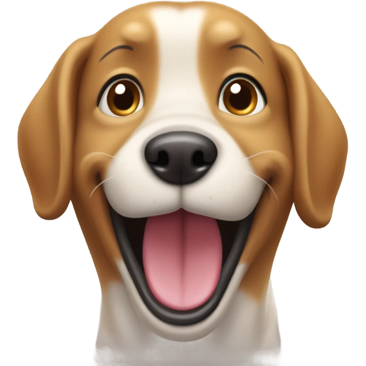 dog happy emoji