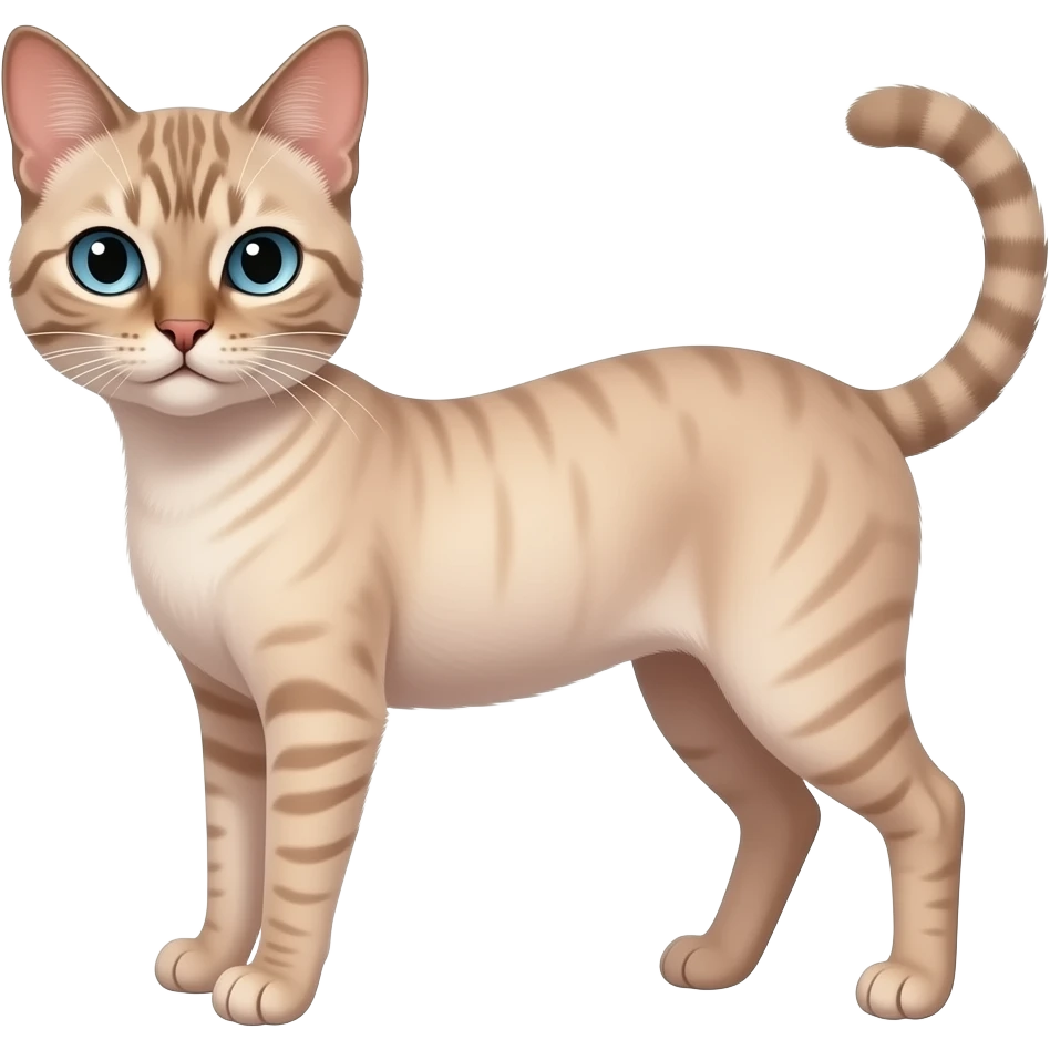 tamamen çıplak bir kedi kadını belli tüm vücut emoji