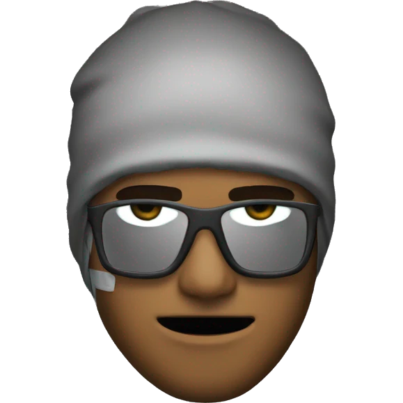 ski mask emoji