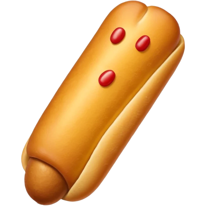 Corn dog emoji