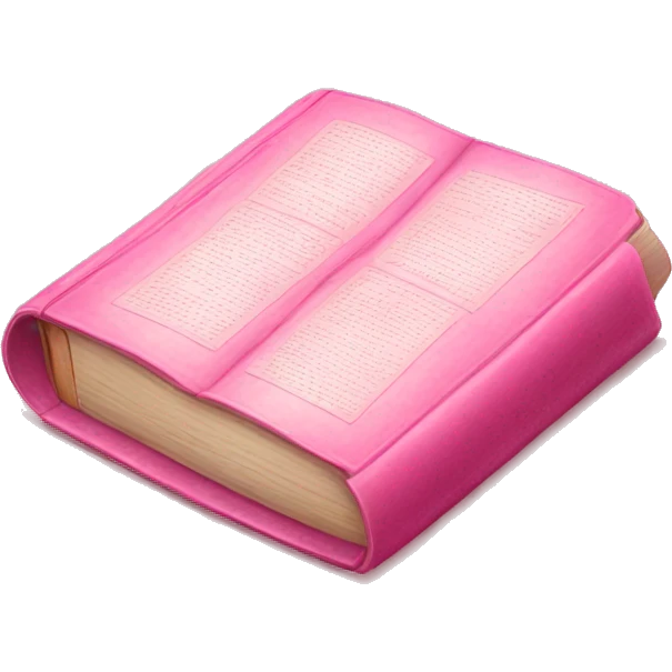 Pink bible  emoji