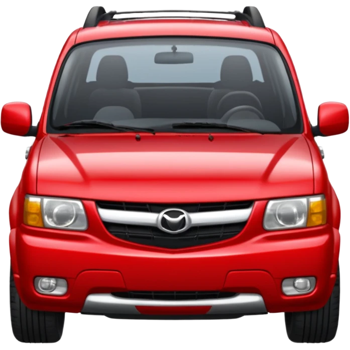 emoji of a mazda tribute 2001 red  emoji