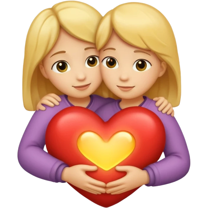 heart hug emoji
